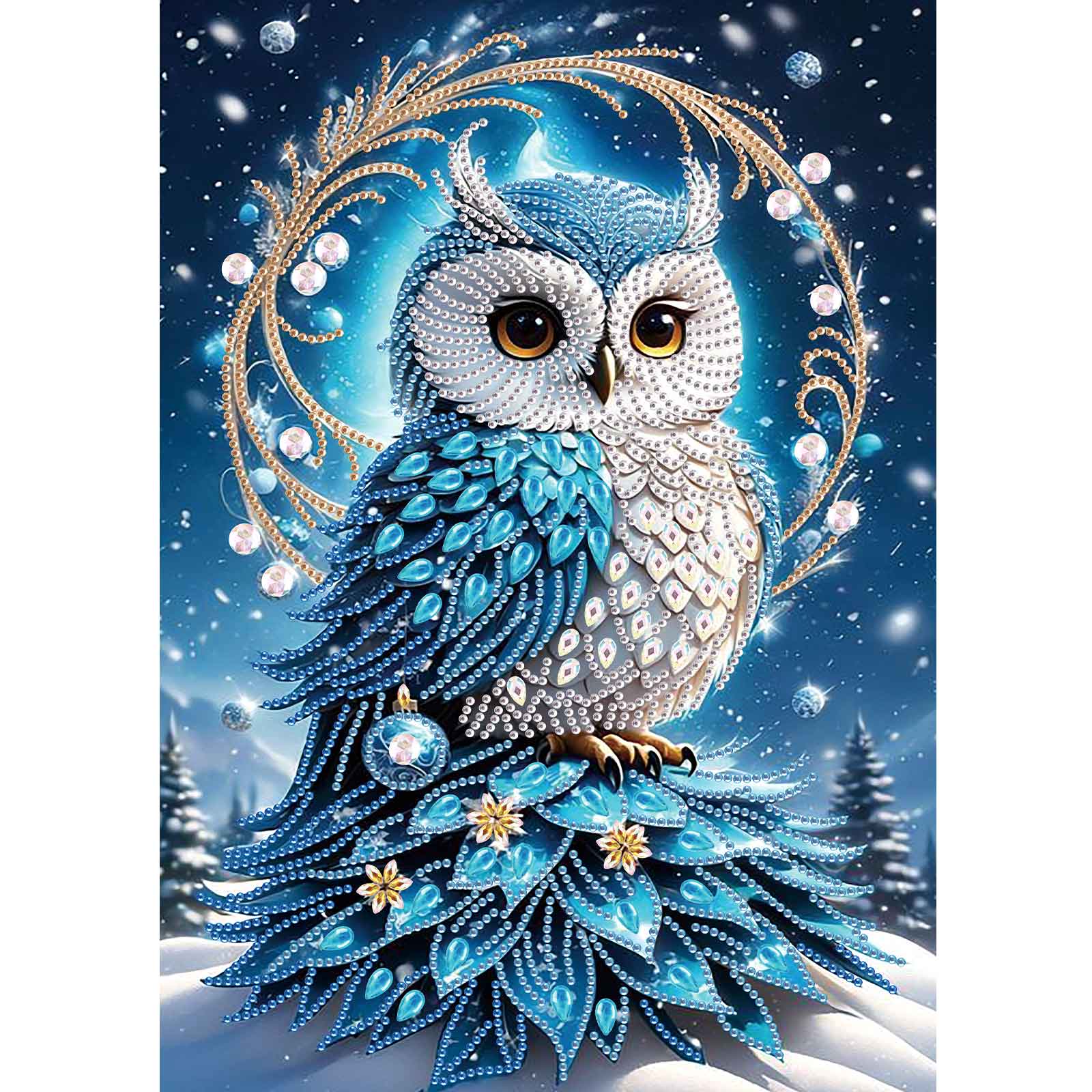 Resin Art Work - Frameless,Special Shape Diamond Art Painting Kits