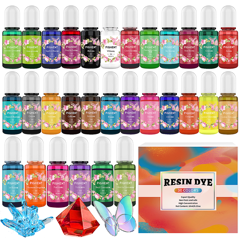 Resin Dye Opaque - Epoxy Resin Pigment Kits Candle Dye