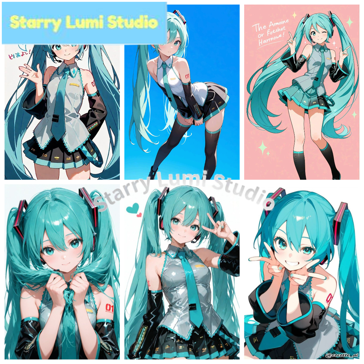 Resin Art Work - Hatsune Miku Diamond painting Art Kit