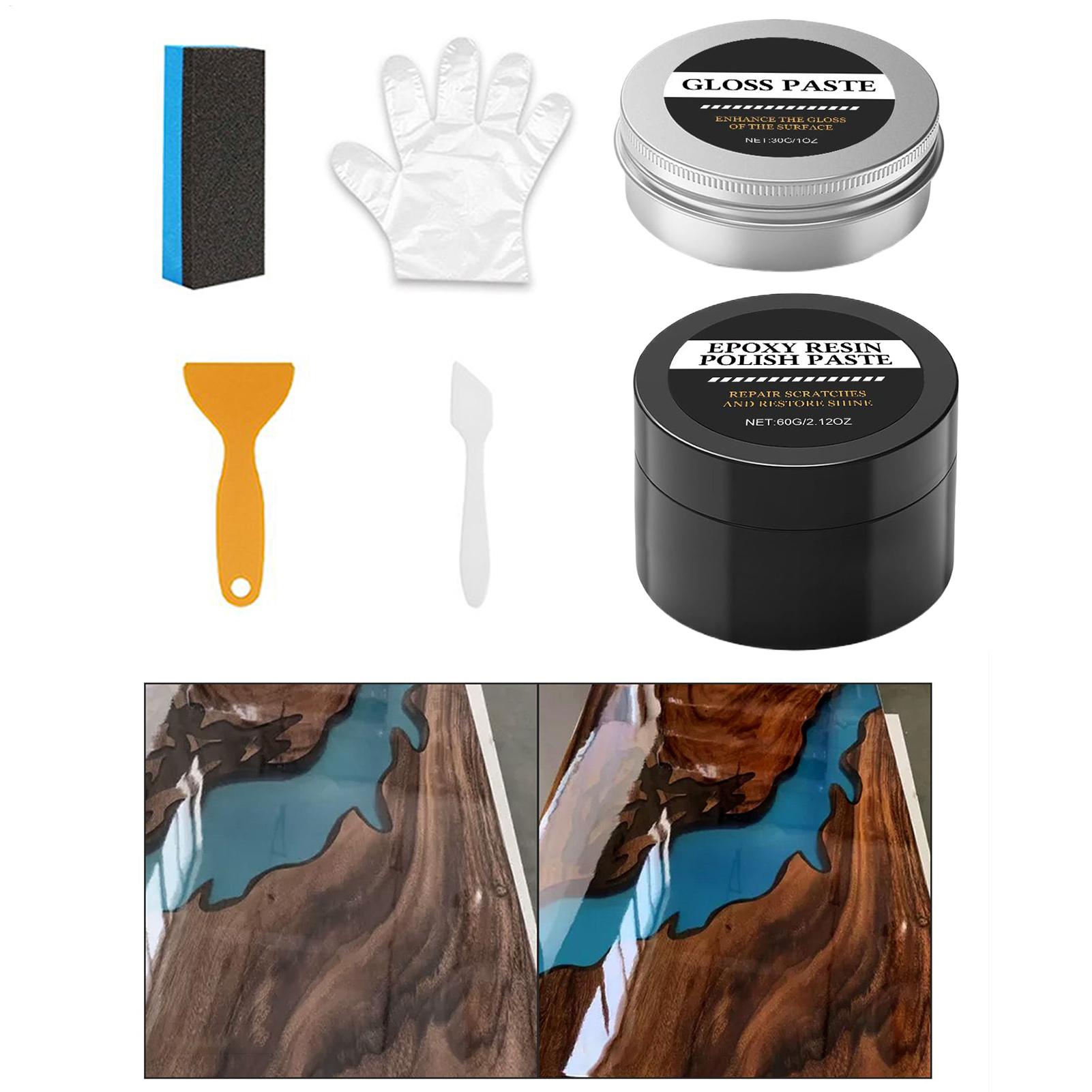 Resin Art Diy - Resin Polishing Kit Epoxy Resin Scratching