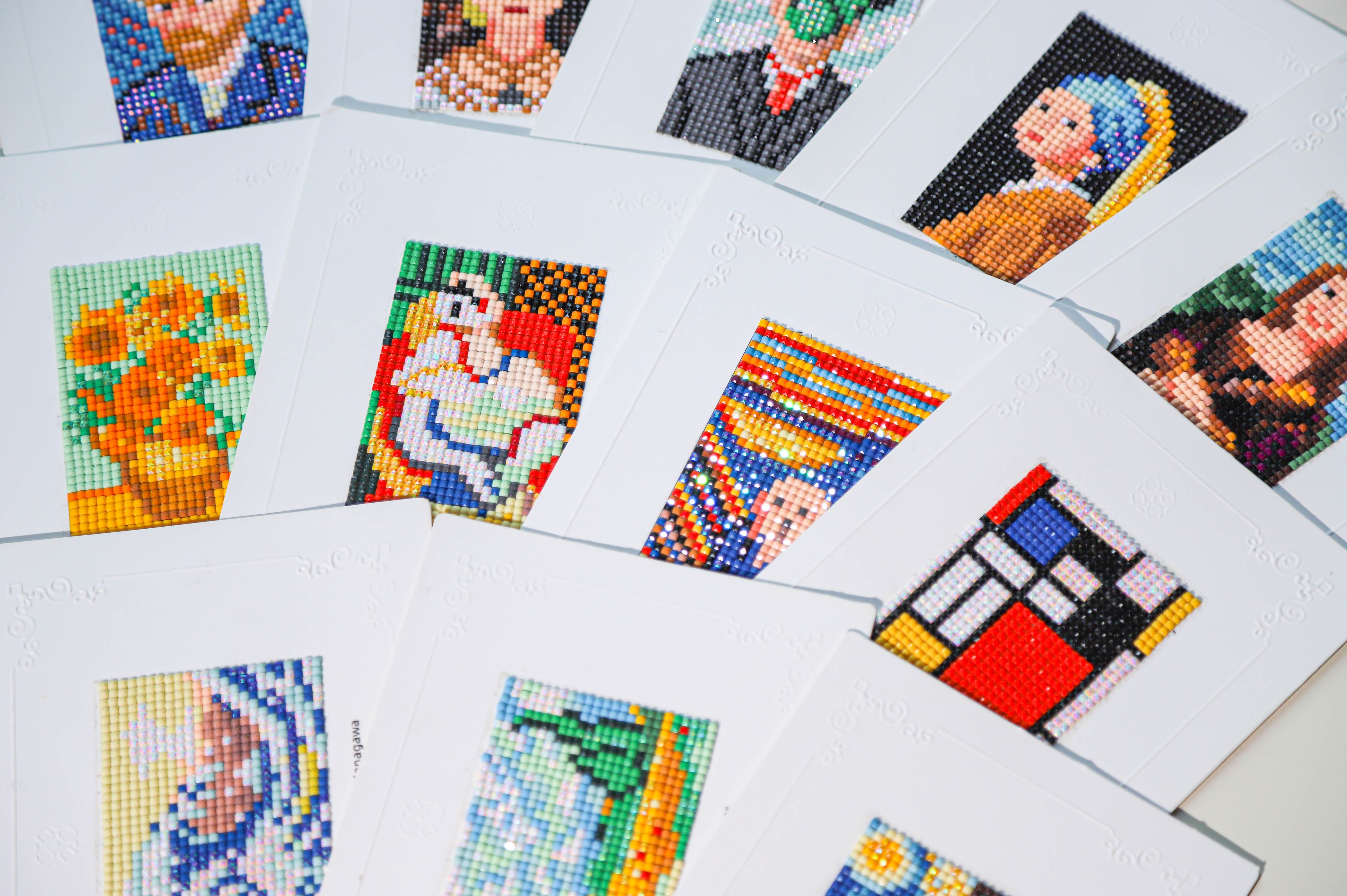 Resin Art Work - 12PCS Mini Diamond Painting Kits -