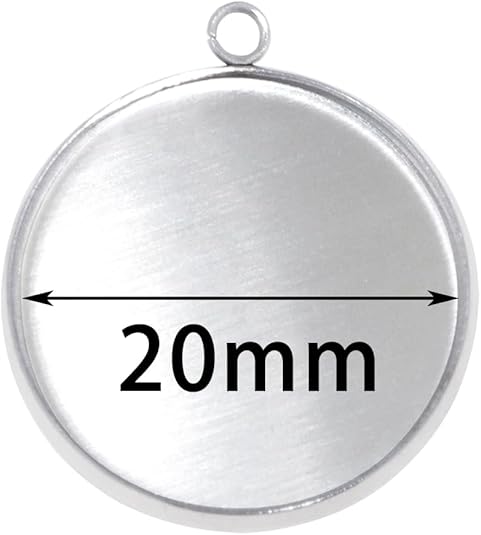 20 Pieces Stainless Steel Roun – Resin Art Diy Bewertung und Preis