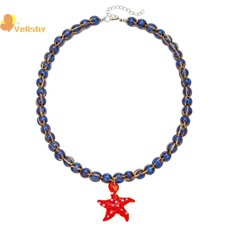 Bohemian Colorful Glaze Fish P – Resin Art Necklace Bewertung und Preis