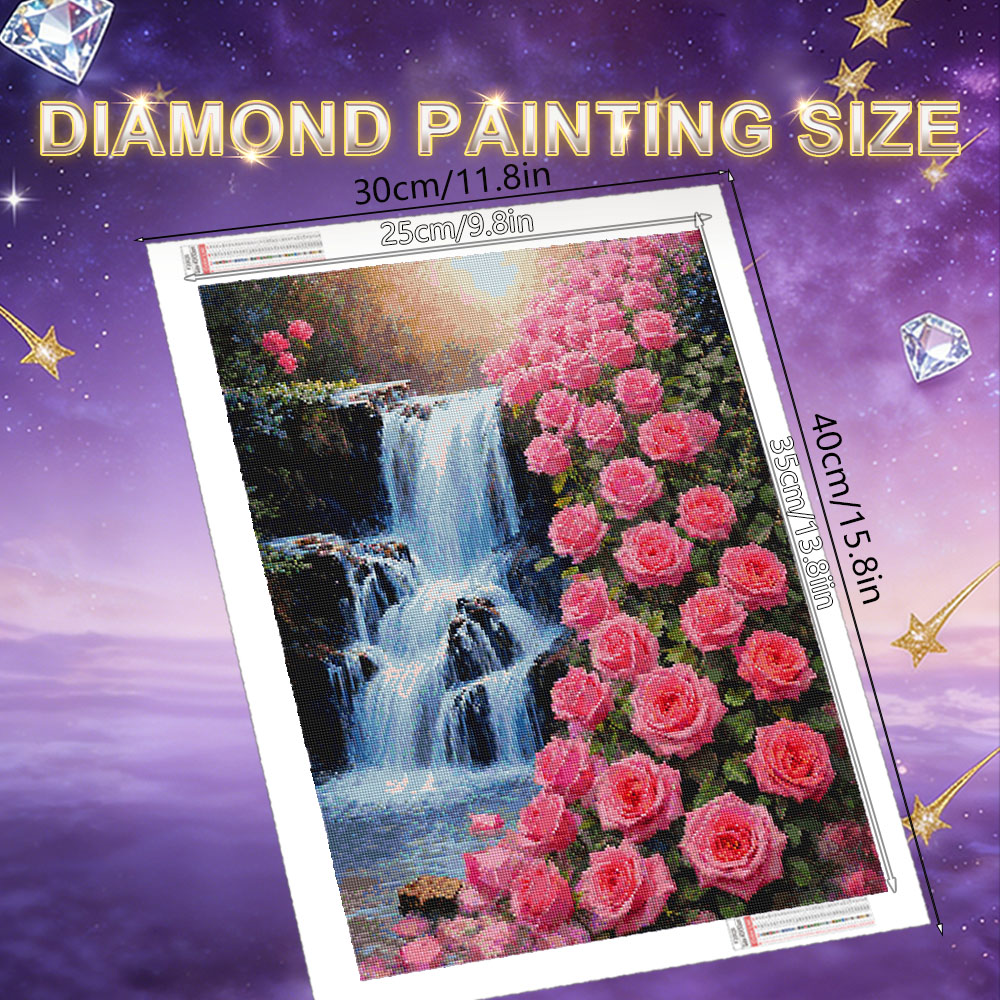 HUACAN Diamond Mosaic Kits Ros – Resin Art Rose Bewertung und Preis
