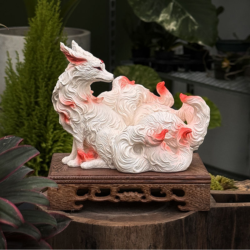 Nine-tailed fox ornaments fox  – Resin Art Anniversary Gift Bewertung und Preis
