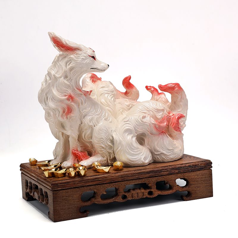 Nine-tailed fox ornaments fox  – Resin Art Anniversary Gift Bewertung und Preis