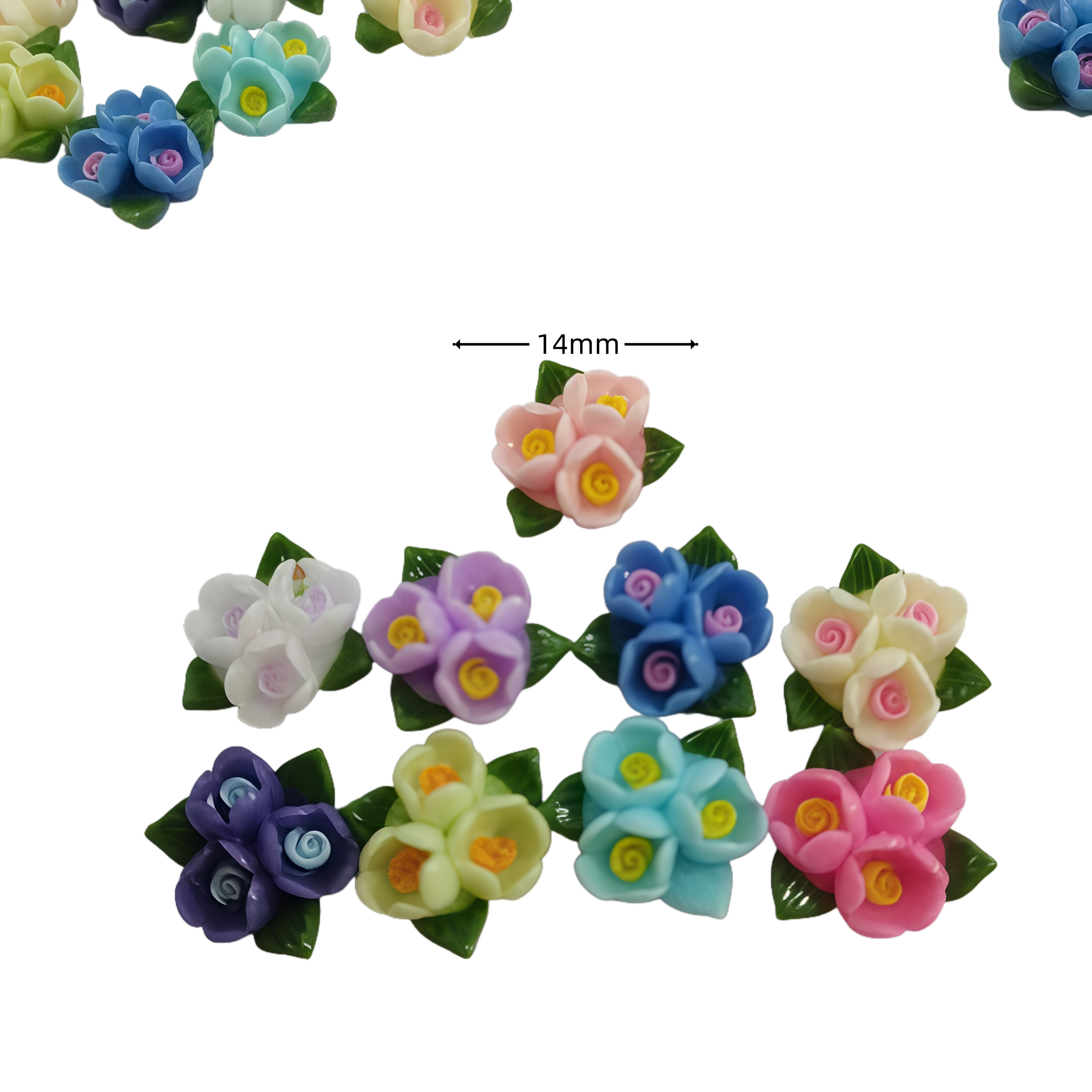 20/50pcs Mixed Resin Mini Colo – Resin Art Rose Bewertung und Preis