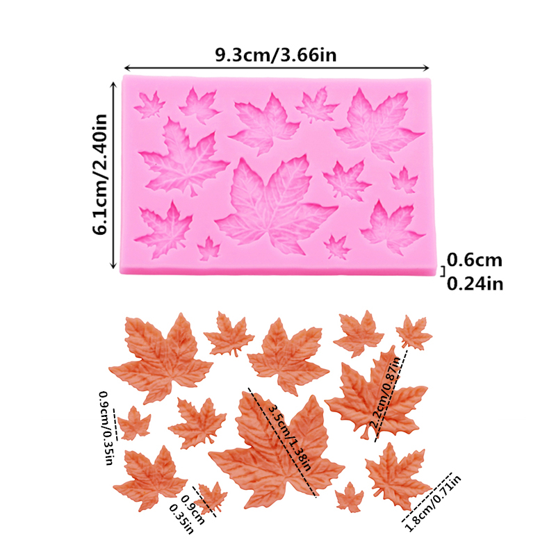 GJ-61 DIY Leaf Maple Leaf Sili – Resin Art Clay Bewertung und Preis
