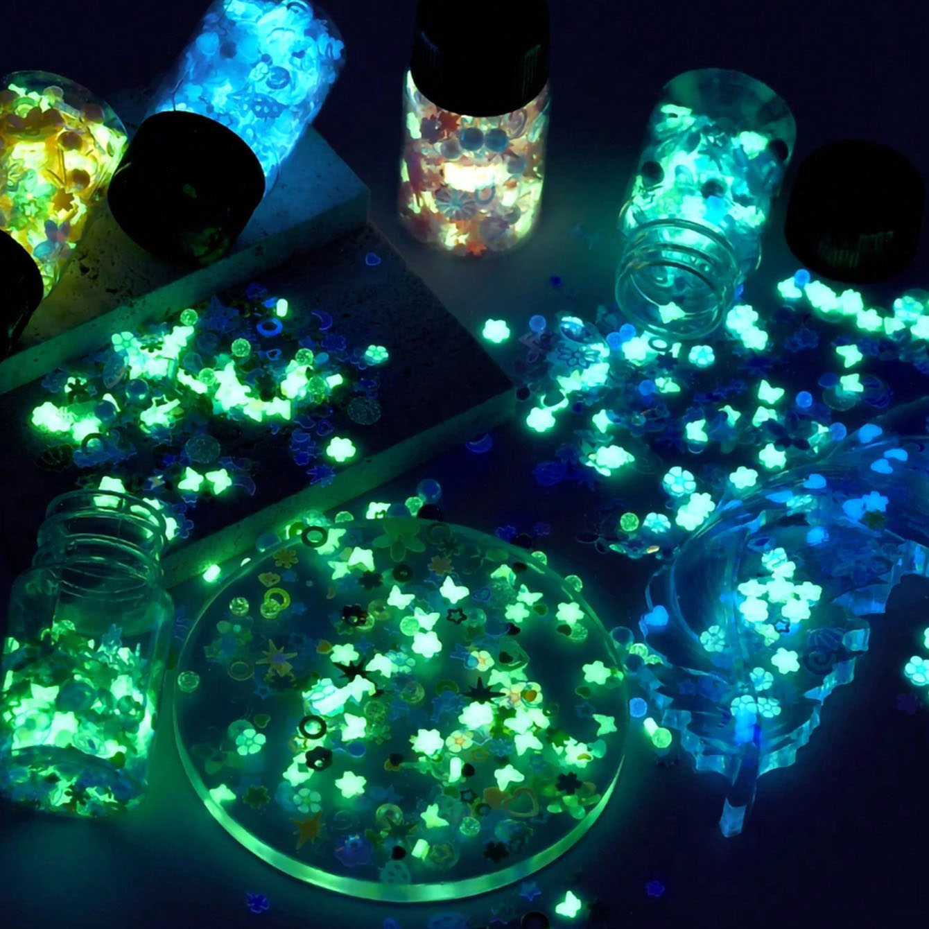 1Pcs Mixed Luminous Soft Clay  – Resin Art Clay Bewertung und Preis