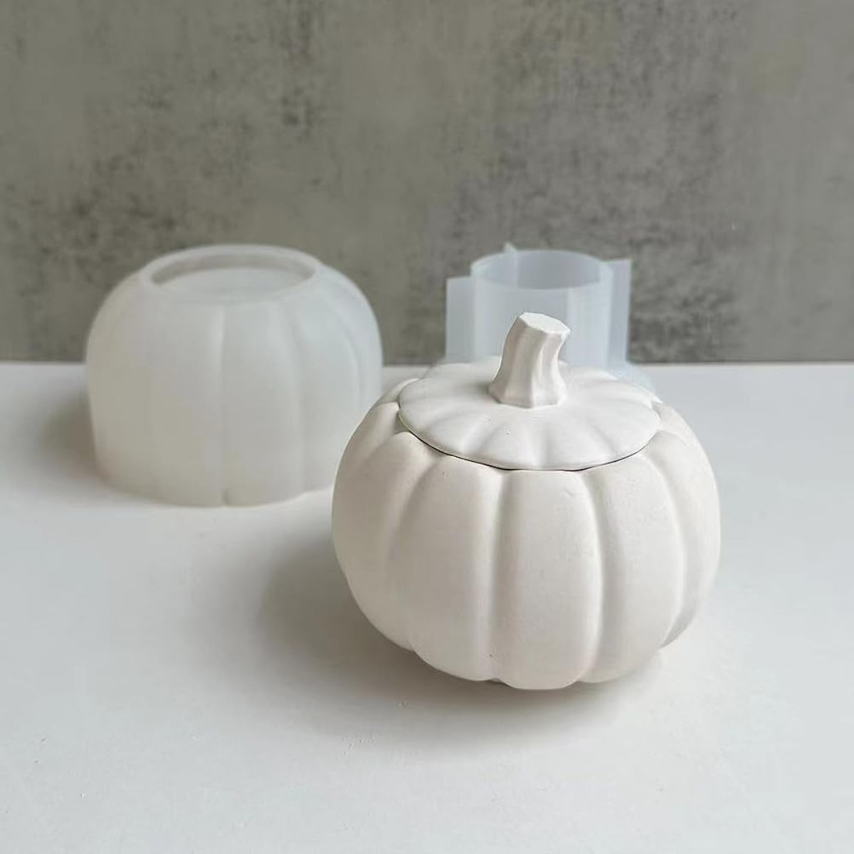 5'' Large Pumpkin Jar Mold, Ha – Resin Art Clay Bewertung und Preis