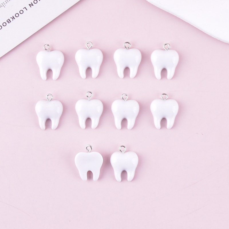 10pcs Cute White Teeth Resin P – Resin Art Essentials Bewertung und Preis