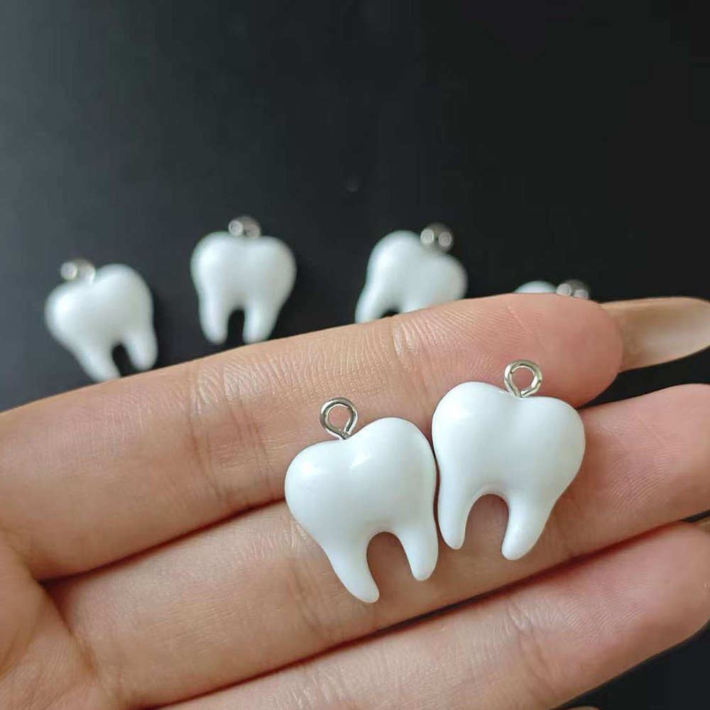 10pcs Cute White Teeth Resin P – Resin Art Essentials Bewertung und Preis