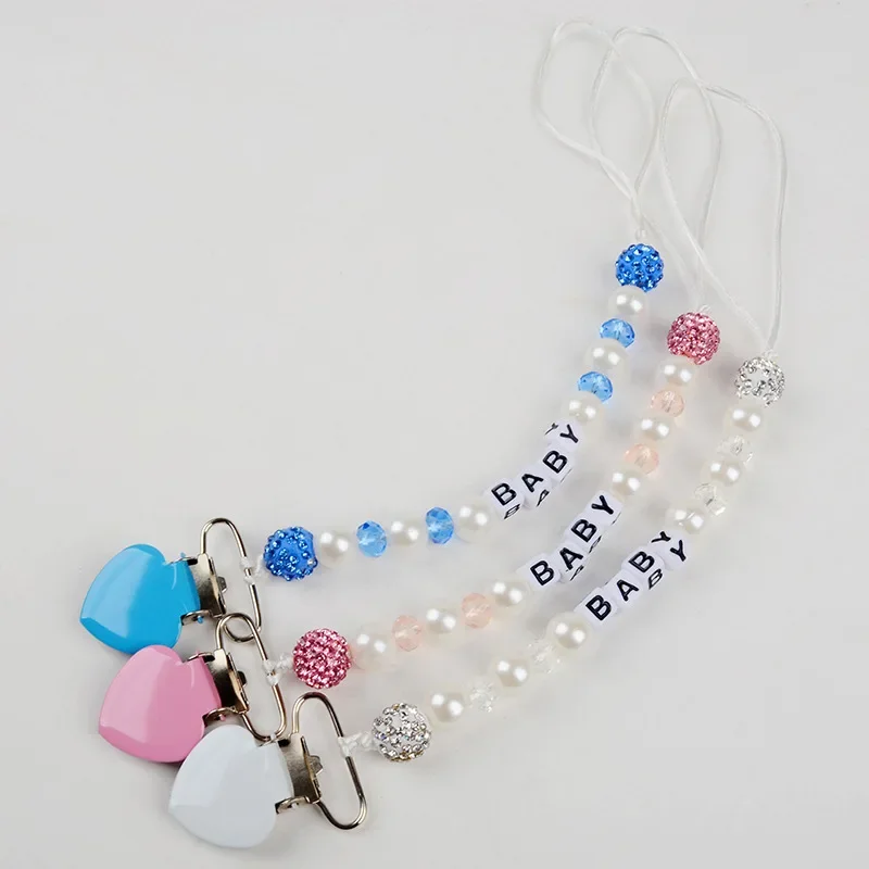 New Infant Baby Pacifier Clip  – Resin Art Clay Bewertung und Preis