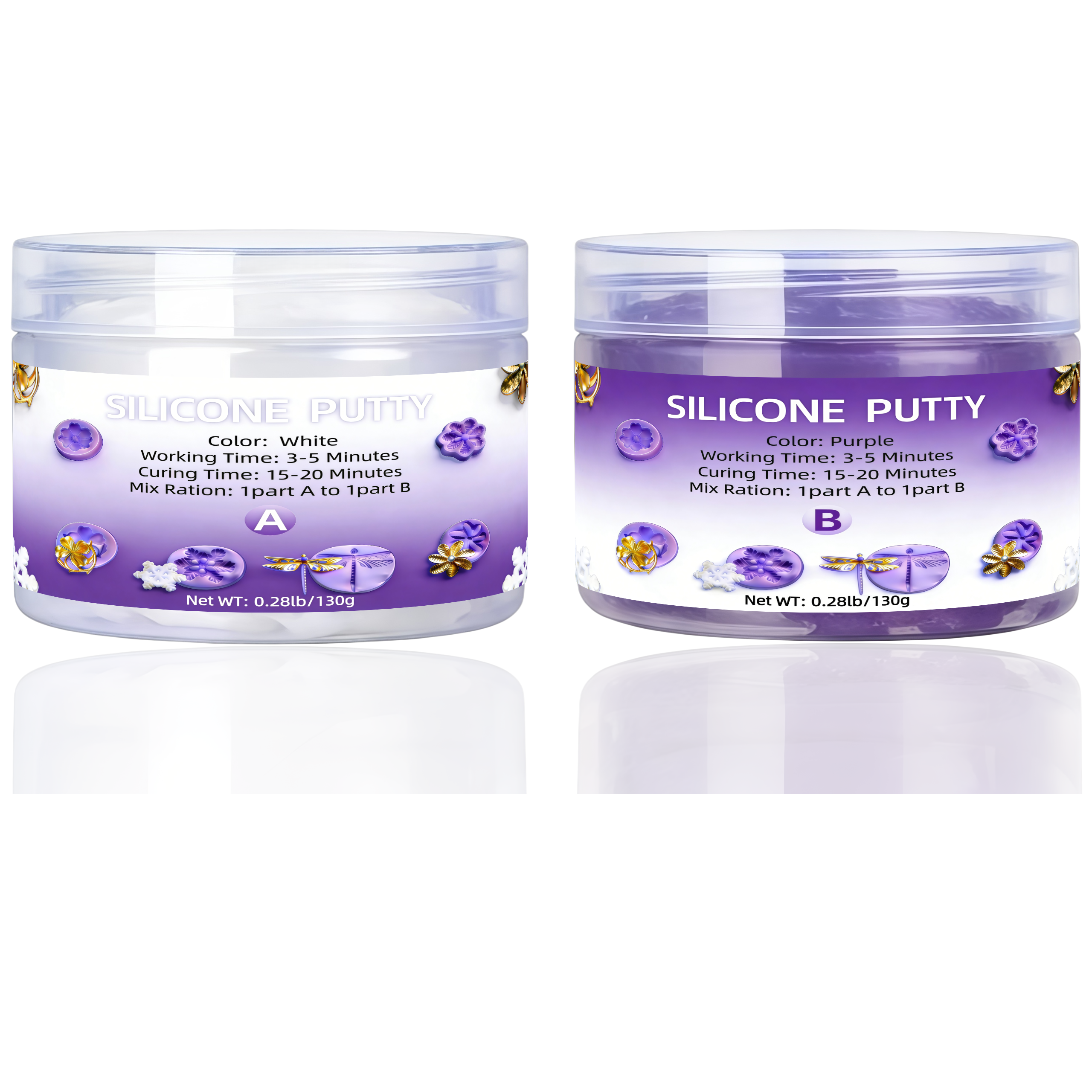 Silicone Putty - Flexible Sili – Resin Art Diy Bewertung und Preis