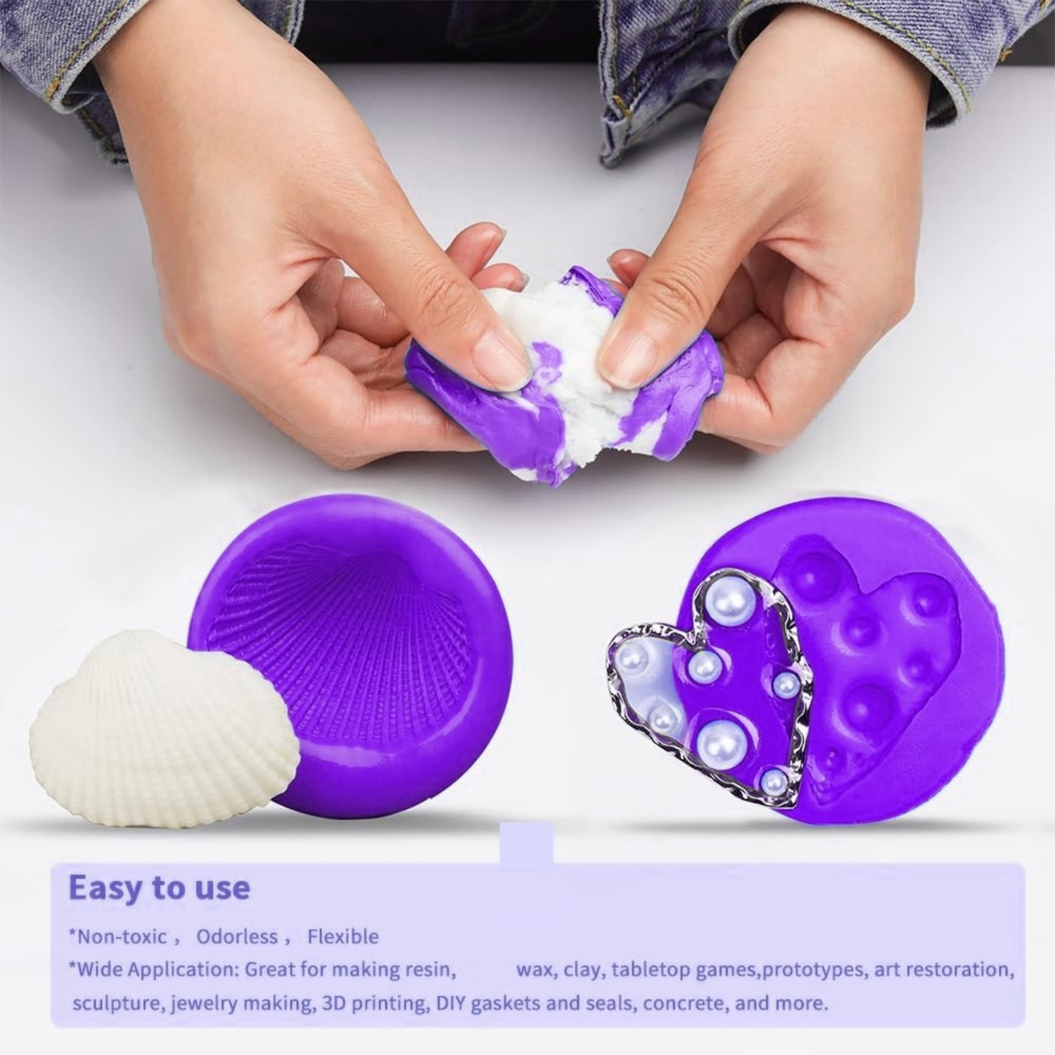Silicone Putty - Flexible Sili – Resin Art Diy Bewertung und Preis
