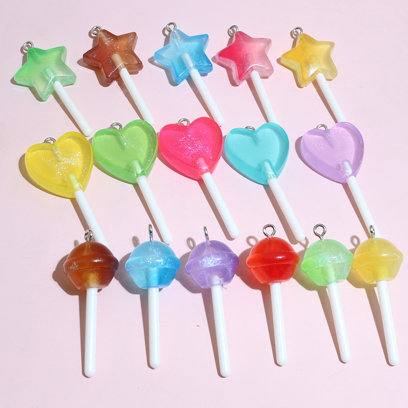 10pcs Mixed Colors Resin Cute  – Resin Art With Flowers Bewertung und Preis