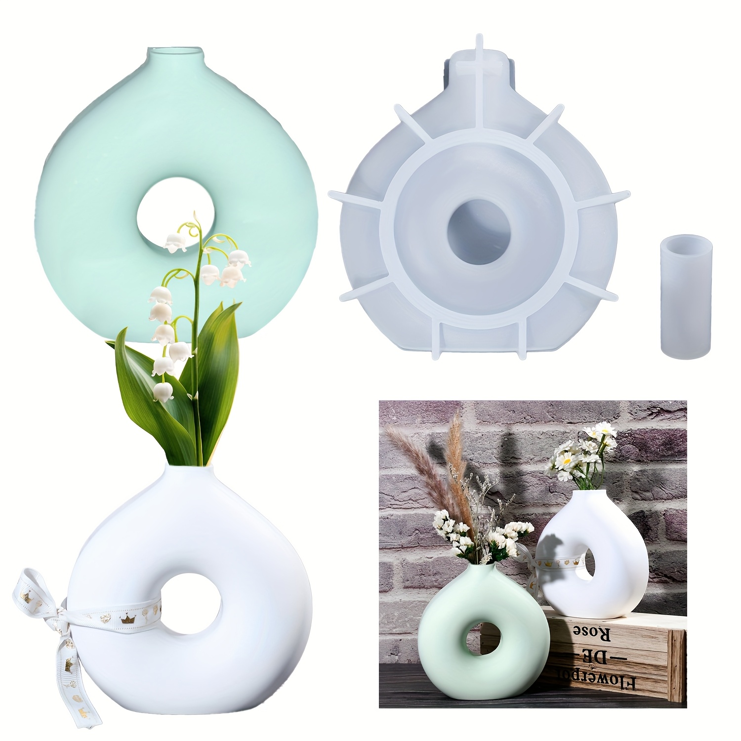 1 DIY Round Vase Silicone Moul – Resin Art Epoxy Bewertung und Preis