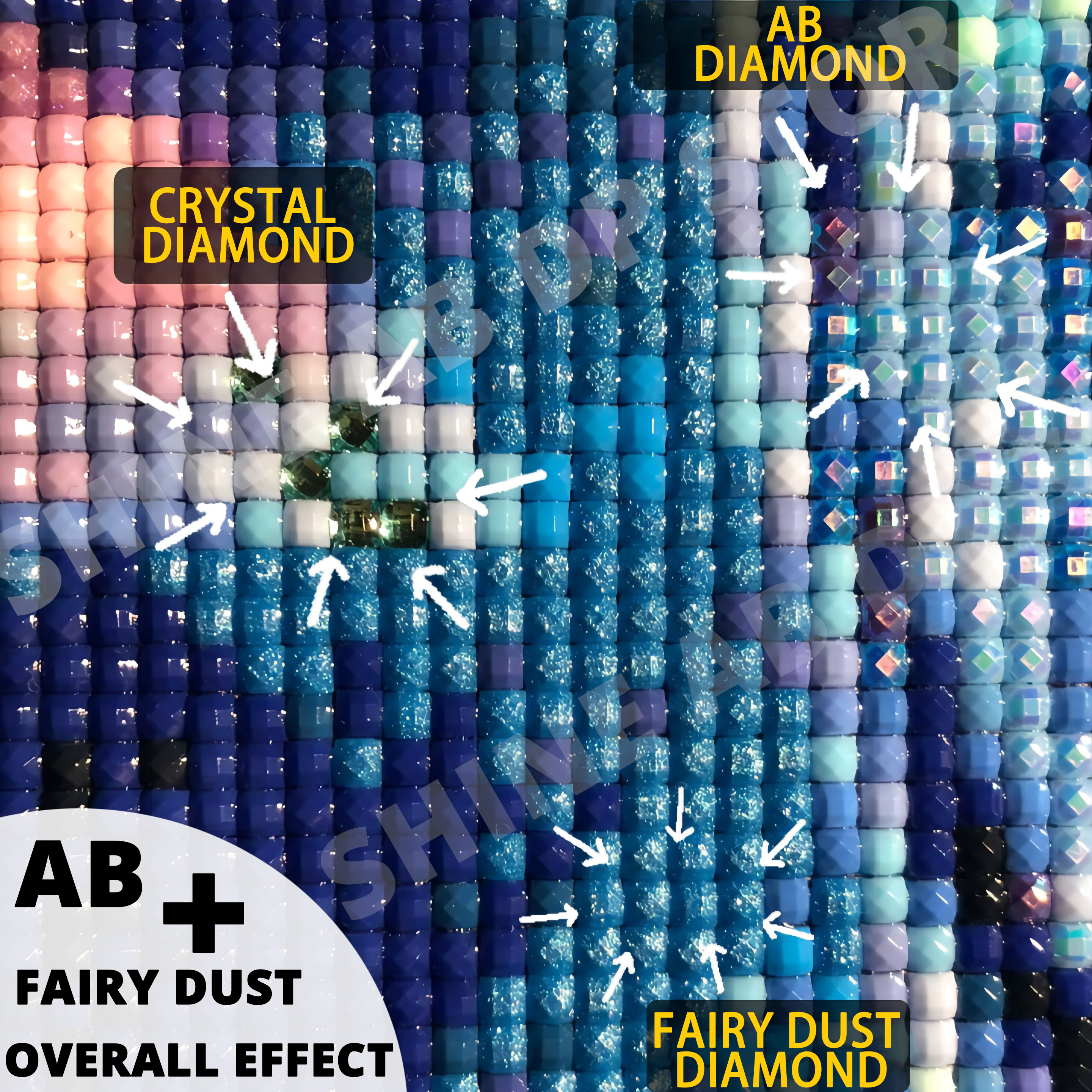 Resin Fairy Dust AB Diamond Pa – Resin Art Rose Bewertung und Preis