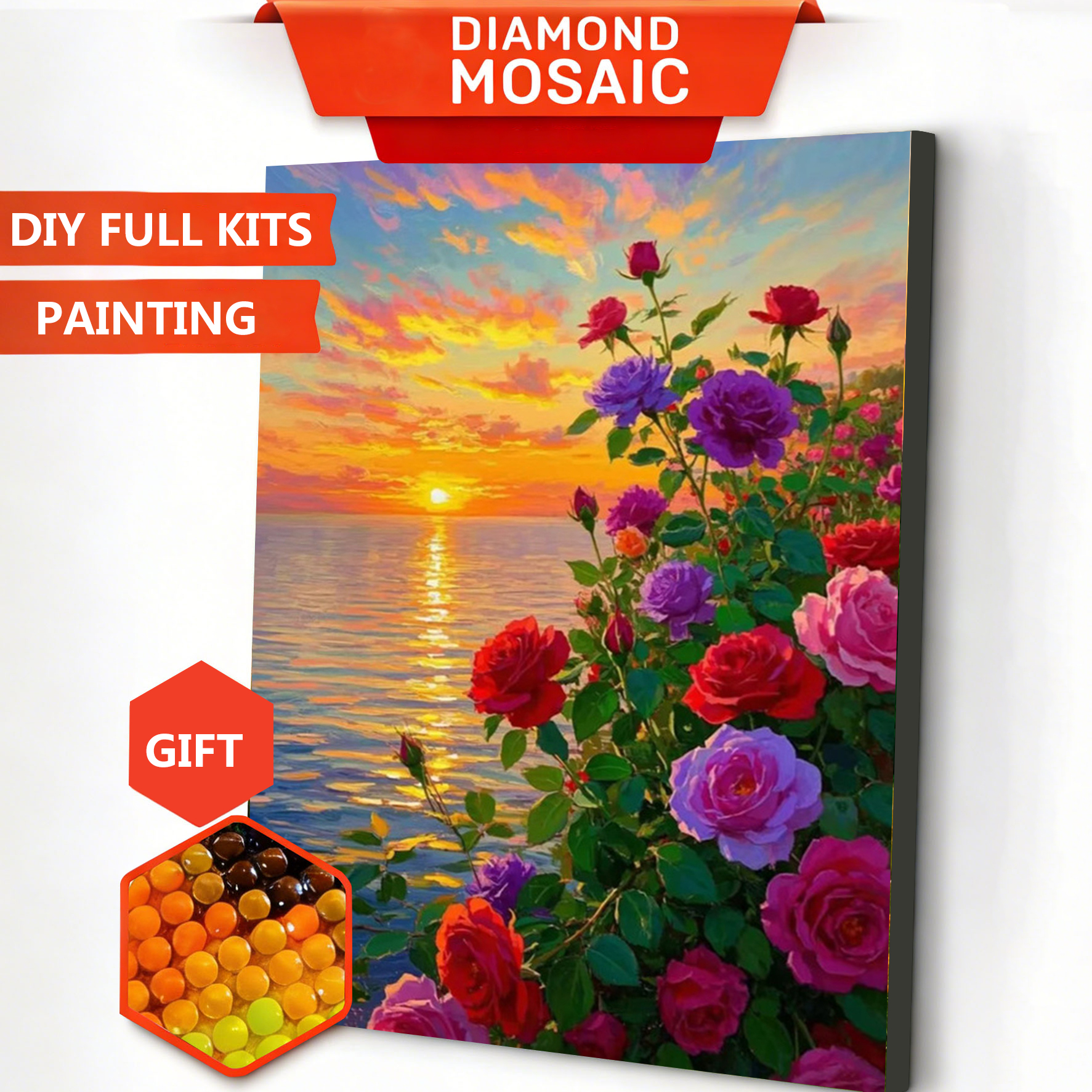 AZQSD Diamond Art Paintings Ro – Resin Art Rose Bewertung und Preis