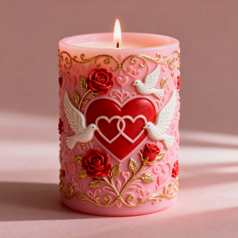 Double Heart Connected White D – Resin Art Rose Bewertung und Preis