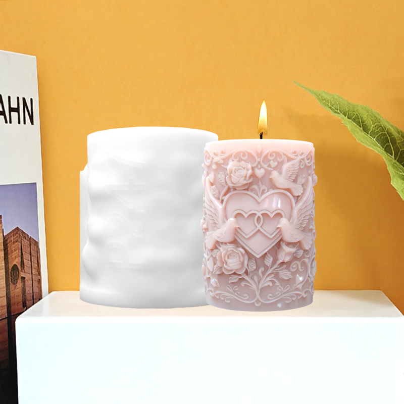 Double Heart Connected White D – Resin Art Rose Bewertung und Preis