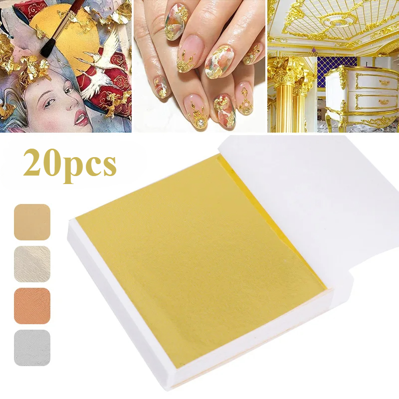 20 Pcs Gold Leaf Sheets: Versa – Resin Art Anniversary Gift Bewertung und Preis