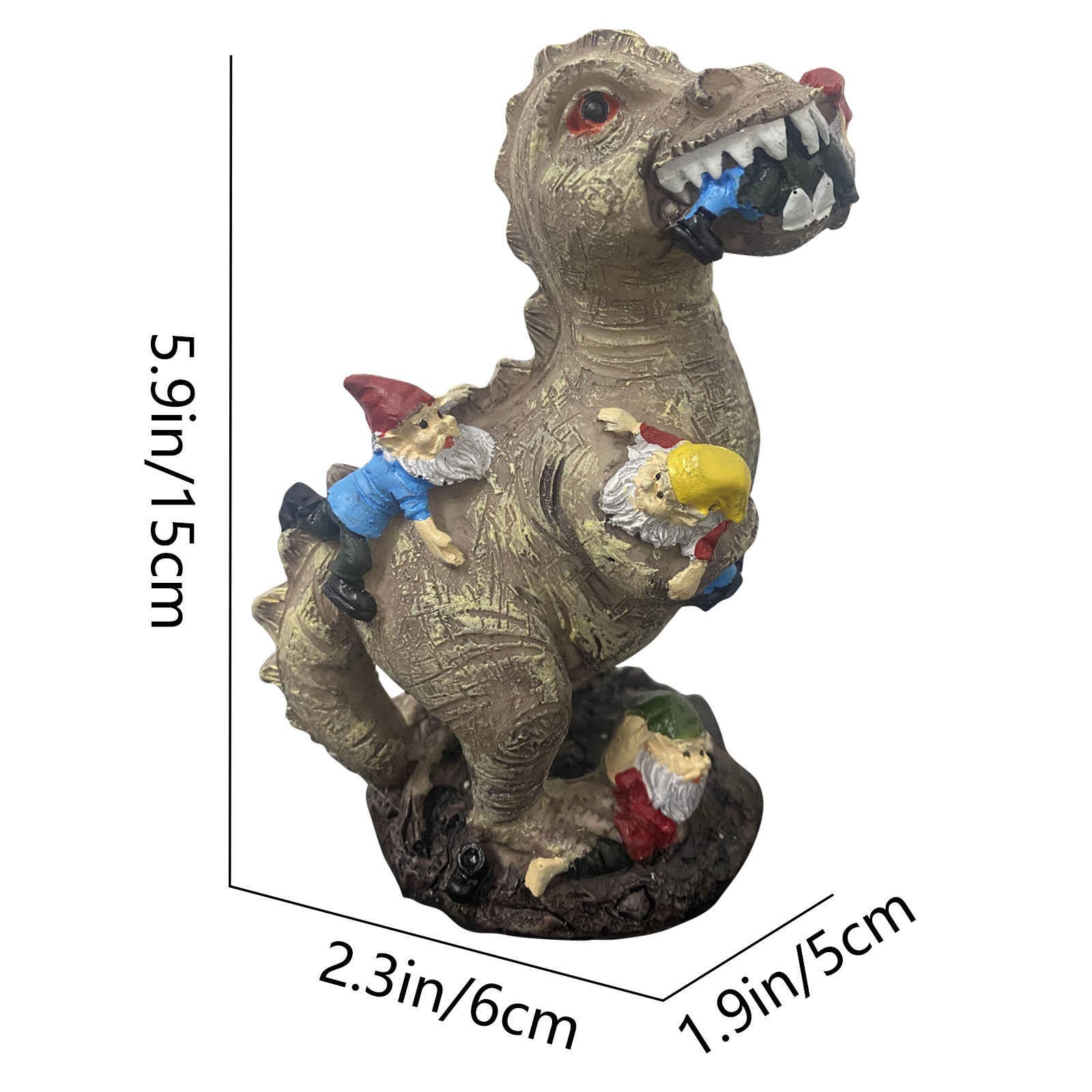 Mischievous Dinosaur Garden Ea – Resin Art And Decor Bewertung und Preis