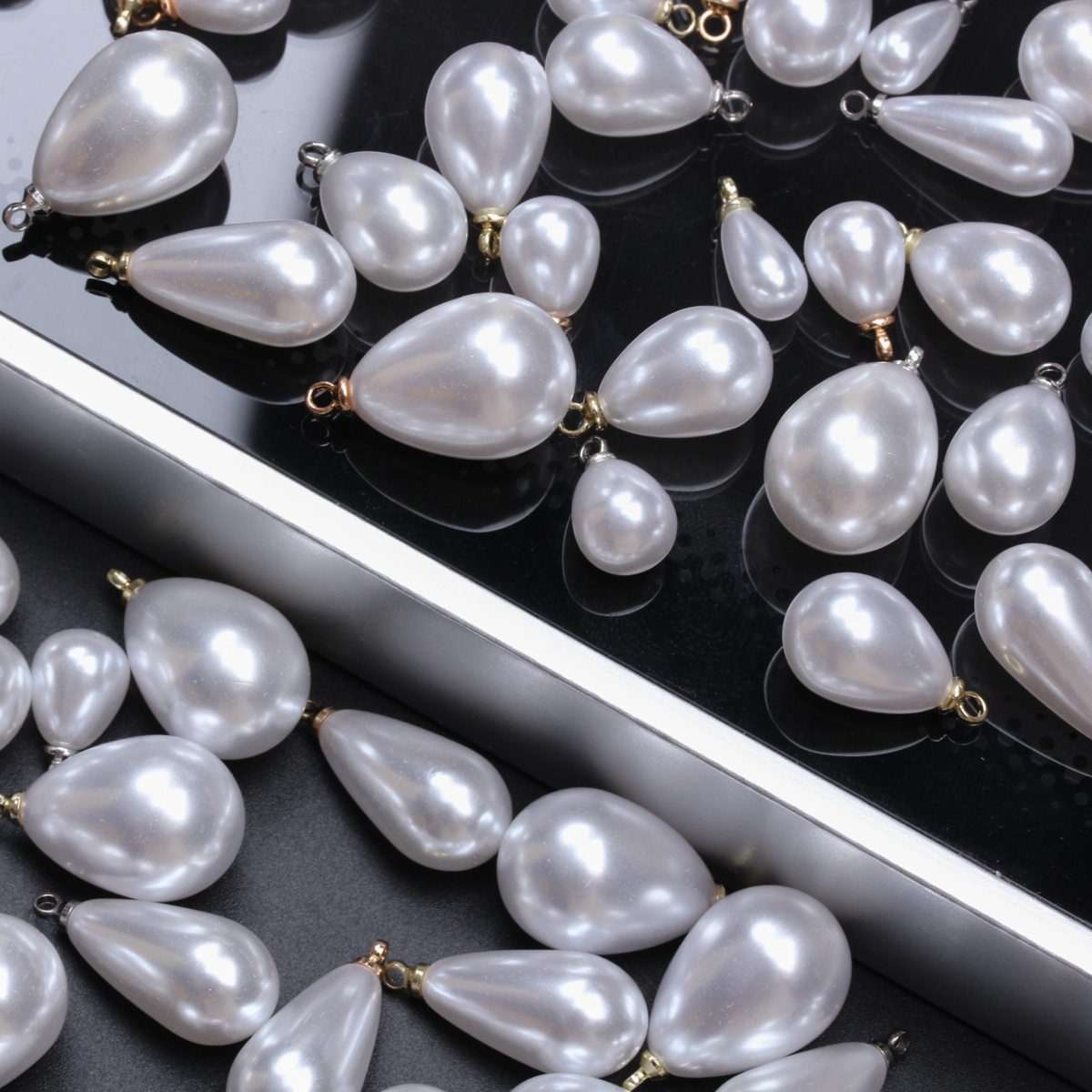 100pcs/bag 10/14/16/18mm Brigh – Resin Art Necklace Bewertung und Preis