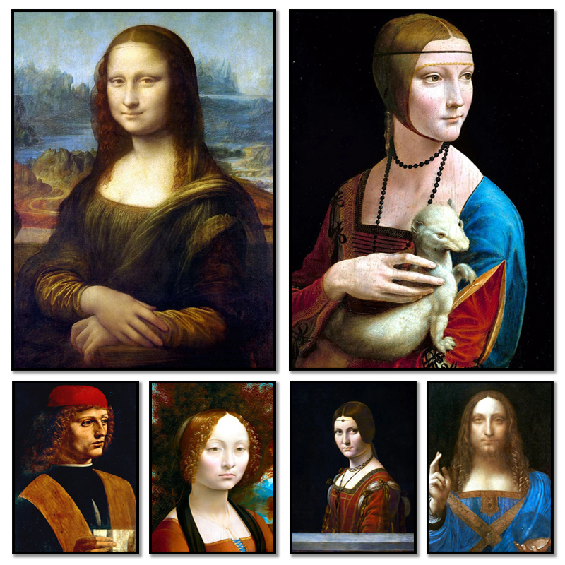 Famous Leonardo Da Vinci Artwo – Resin Art Work Bewertung und Preis