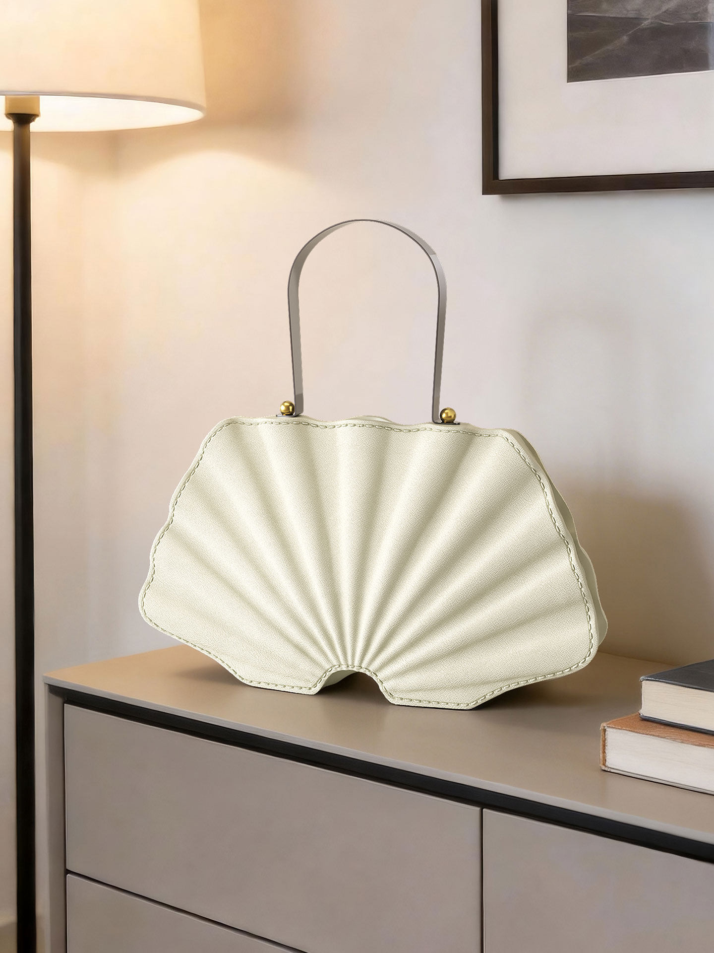 Creative Shell Bag Statue Art  – Resin Art Anniversary Gift Bewertung und Preis