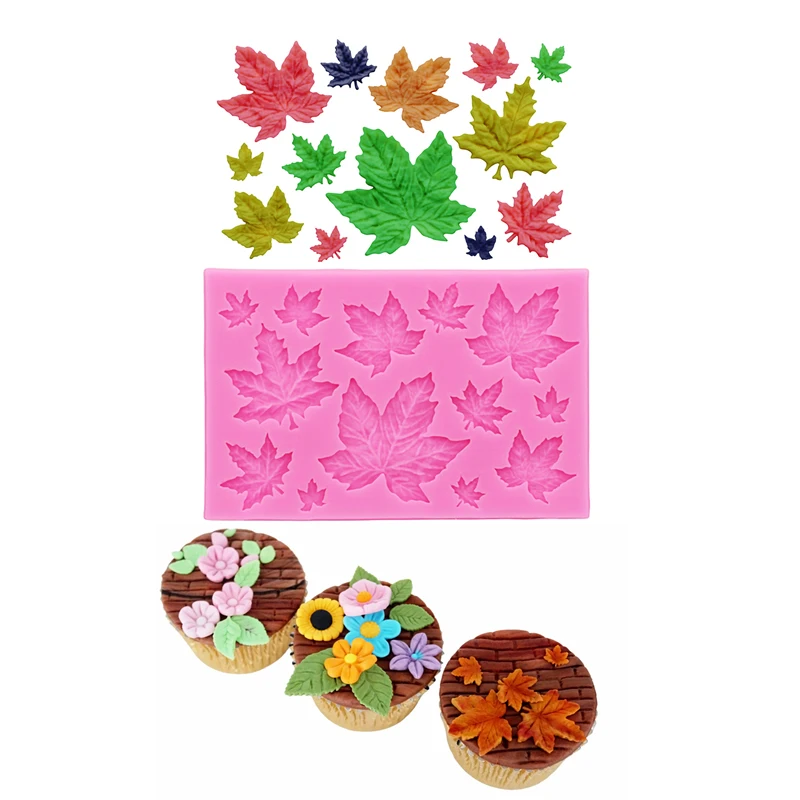 Gj-61 DIY leaf maple leaf sili – Resin Art Clay Bewertung und Preis