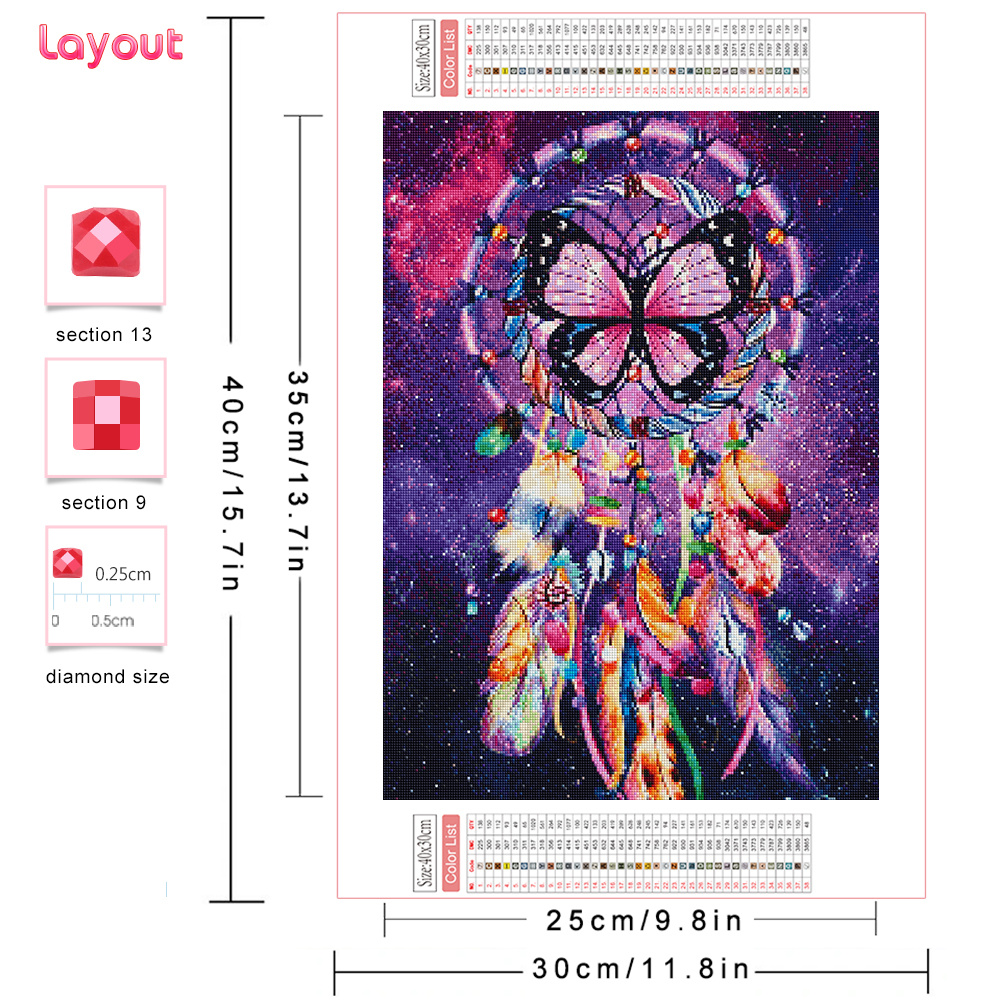 Frameless, 5d Diamond Mosaic F – Resin Art With Flowers Bewertung und Preis