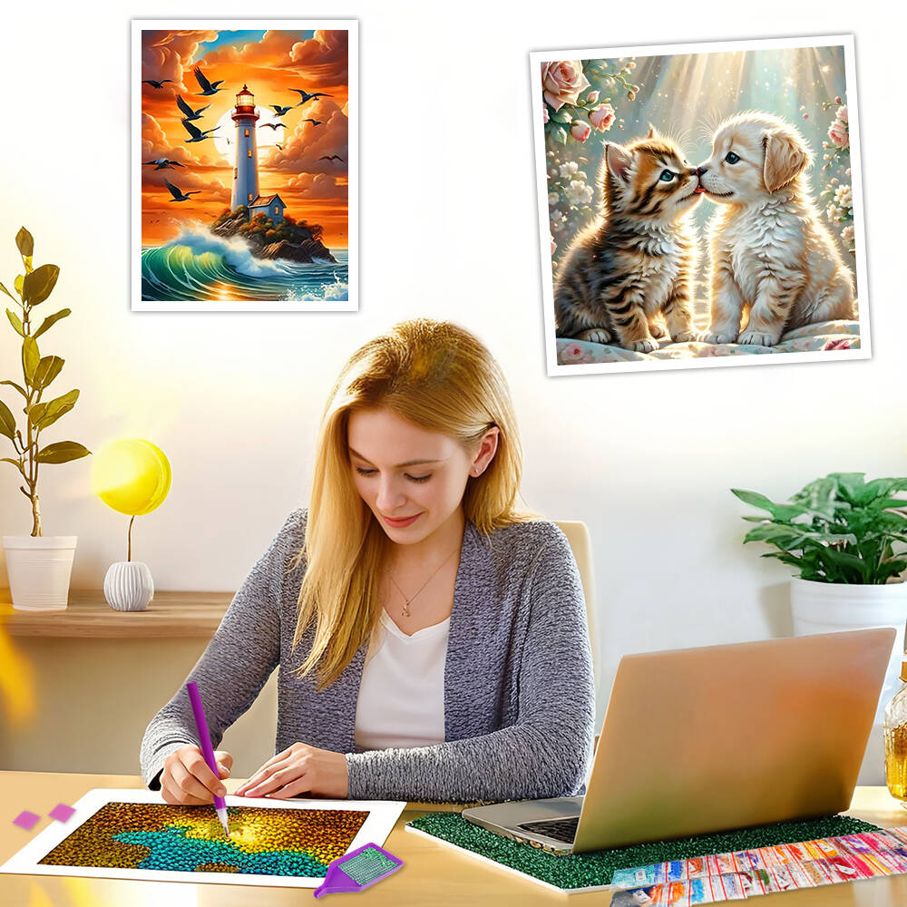 Frameless, DIY 5D Diamond Pain – Resin Art Wall Bewertung und Preis