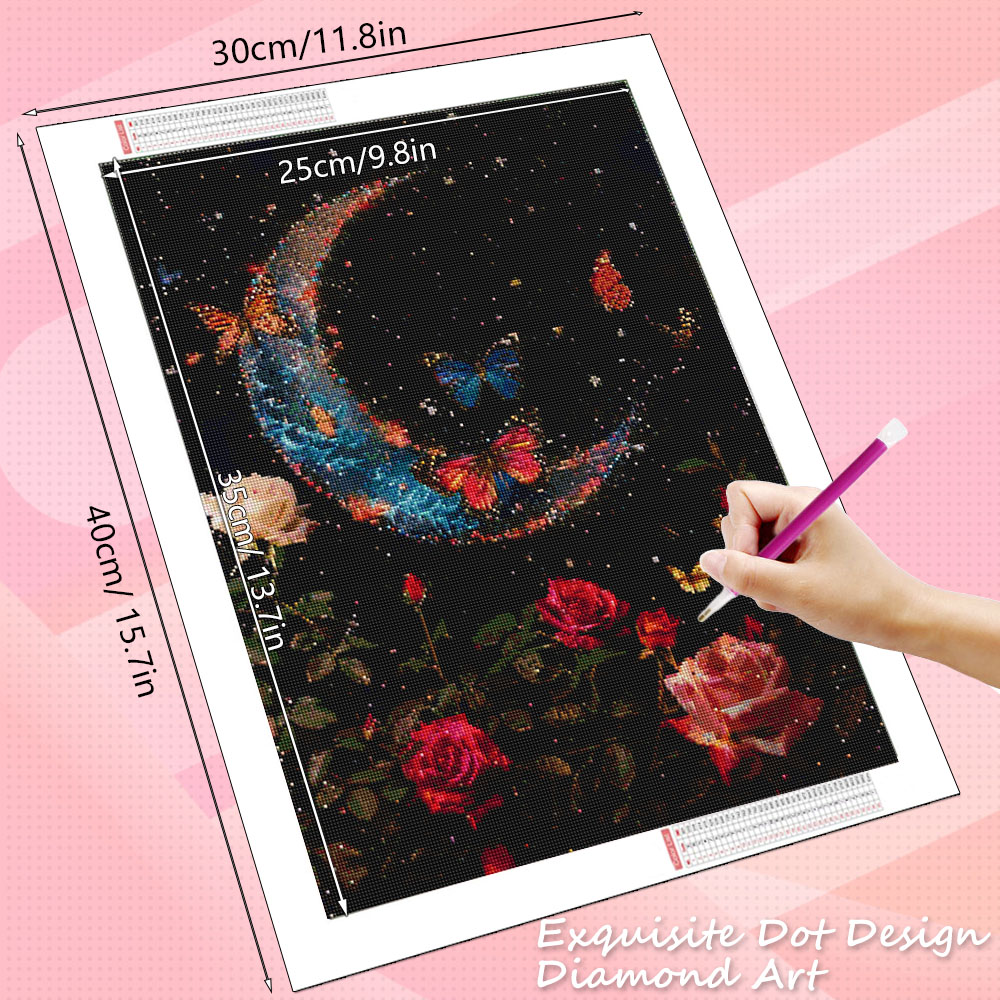 HUACAN Diamond Painting 5d Moo – Resin Art Rose Bewertung und Preis