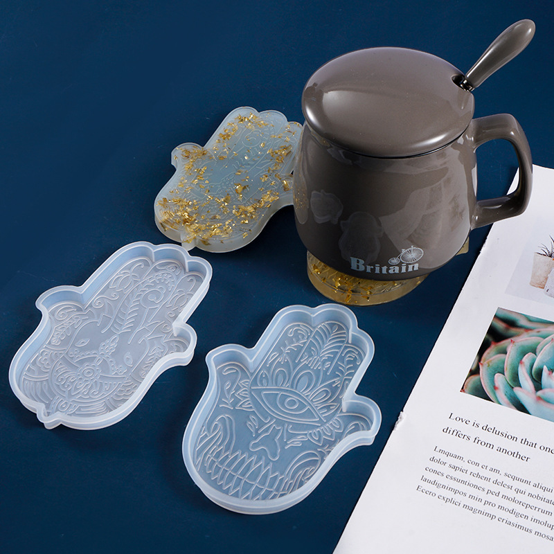 1 Pcs DIY Coaster Hand of Fati – Resin Art Epoxy Bewertung und Preis