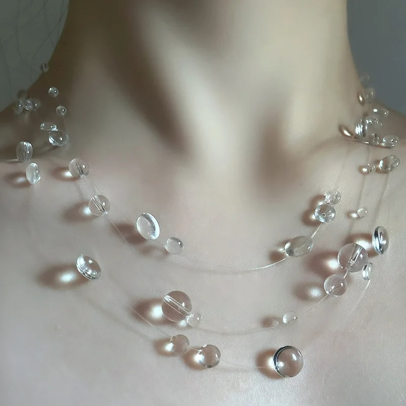 Fashion Handmade Water Drop Ne – Resin Art Necklace Bewertung und Preis