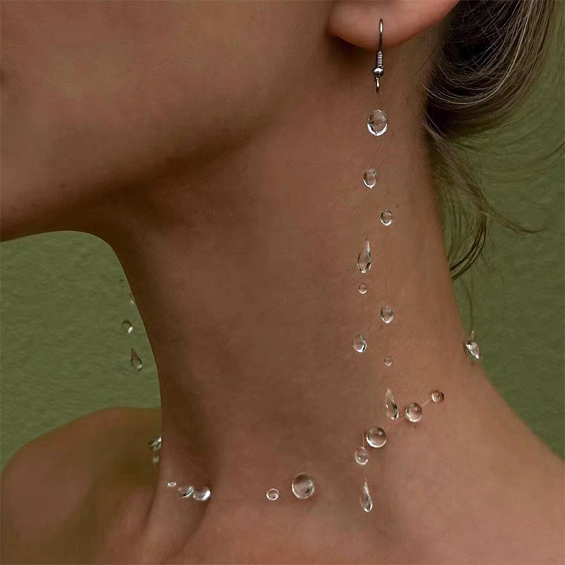 Fashion Handmade Water Drop Ne – Resin Art Necklace Bewertung und Preis