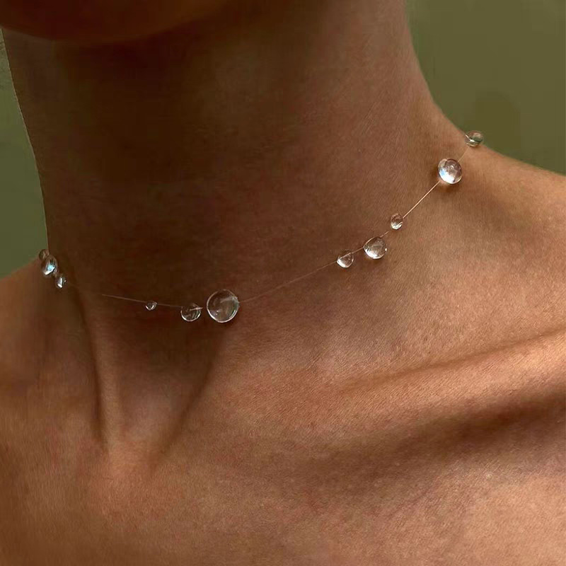 Fashion Handmade Water Drop Ne – Resin Art Necklace Bewertung und Preis