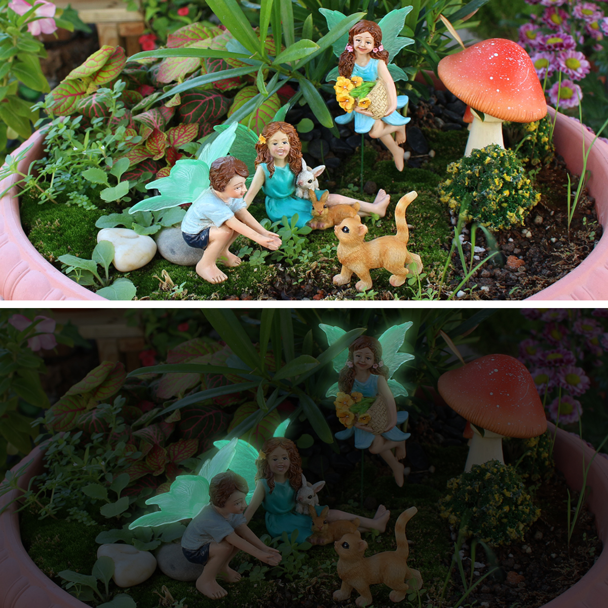 4pc Flower Fairy and Animal Pa – Resin Art And Decor Bewertung und Preis