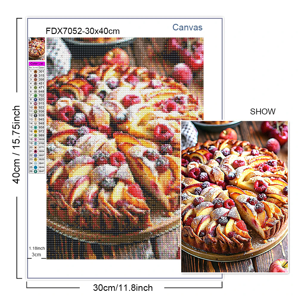 Fruit Diamond Painting Delicio – Resin Art Work Bewertung und Preis