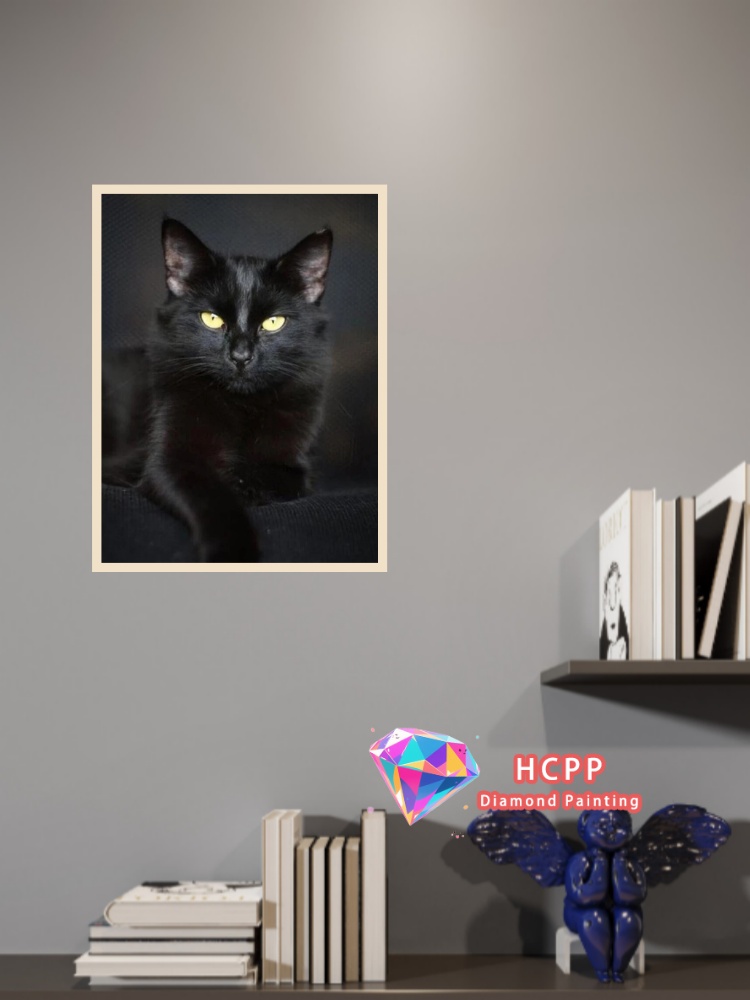 unframe Black Cat Animal Diamo – Resin Art Work Bewertung und Preis