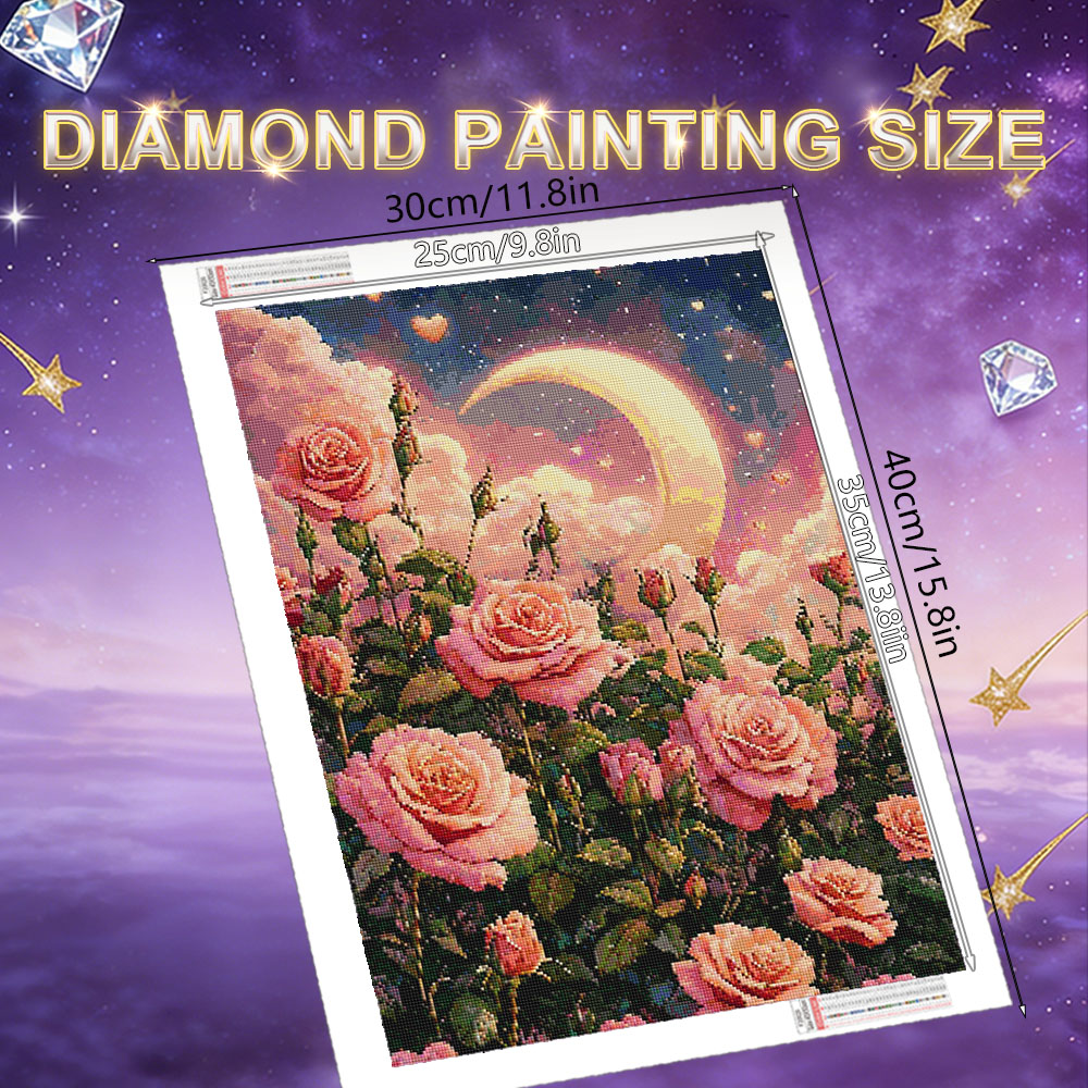 HUACAN 5d Diy Diamond Painting – Resin Art Rose Bewertung und Preis