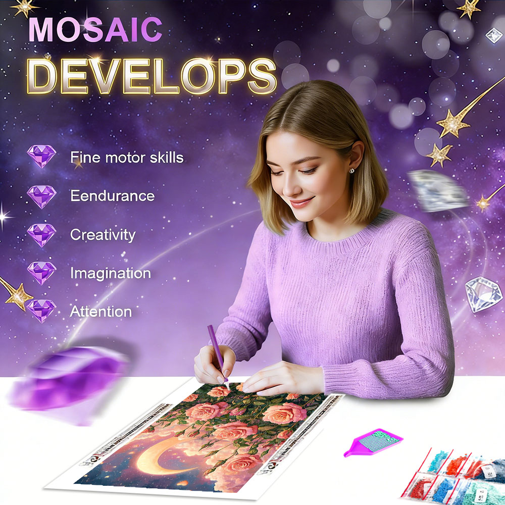 HUACAN 5d Diy Diamond Painting – Resin Art Rose Bewertung und Preis