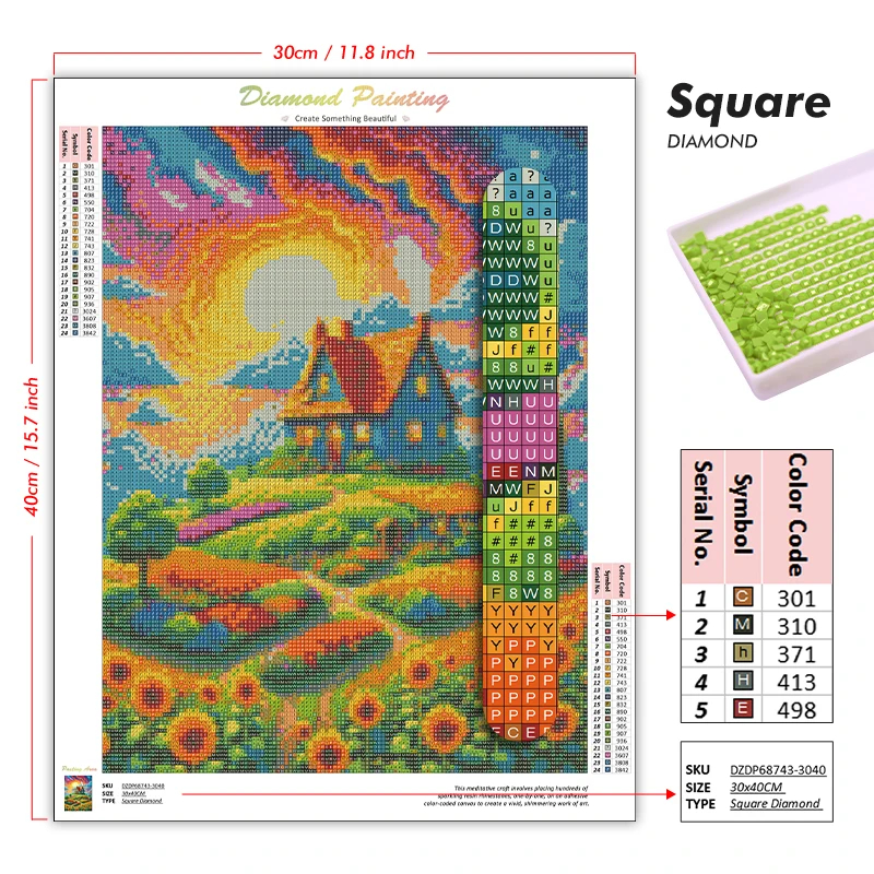 1PC frameless Van Gogh Starry  – Resin Art Kits For Adults Bewertung und Preis
