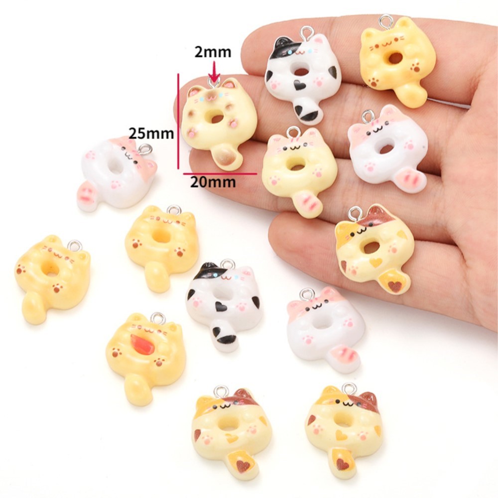 10Pcs Kawaii Cartoon Cat Resin – Resin Art Essentials Bewertung und Preis