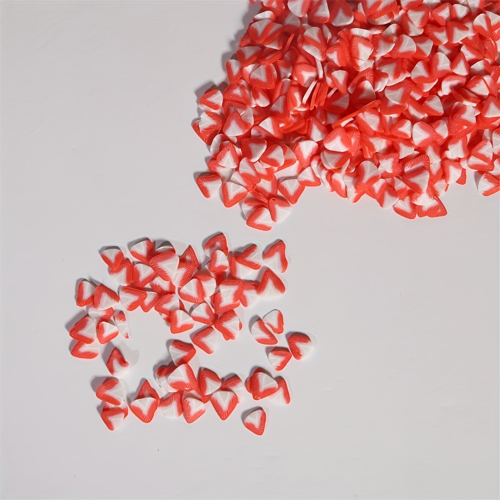 Red white strawberry shaped sl – Resin Art Clay Bewertung und Preis