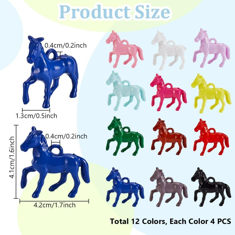 48pcs Opaque Acrylic Pendants  – Resin Art Diy Bewertung und Preis