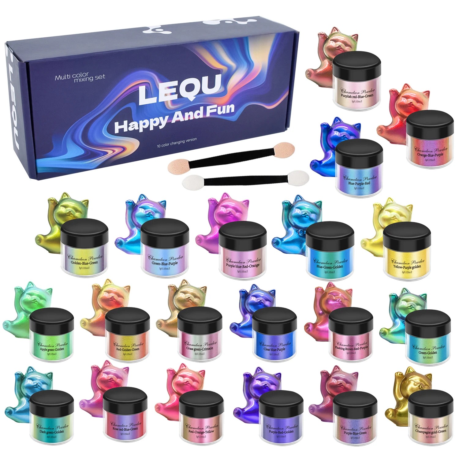 A set of chameleon pink nail c – Resin Dye Opaque Bewertung und Preis