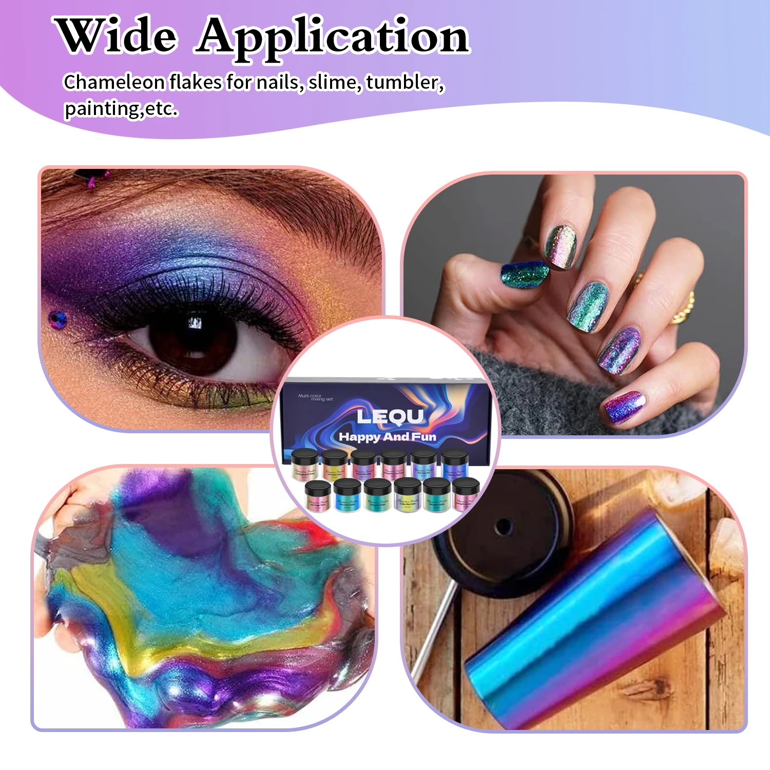 A set of chameleon pink nail c – Resin Dye Opaque Bewertung und Preis