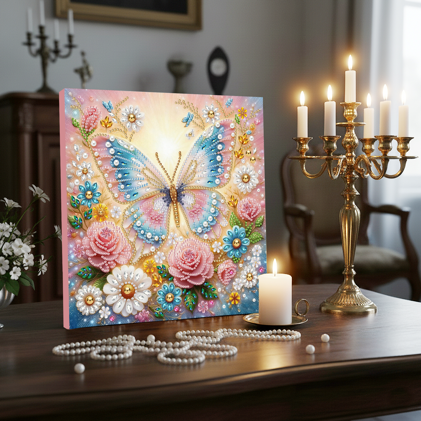 Pearl Gem Diamond Art Painting – Resin Art Kits For Adults Bewertung und Preis